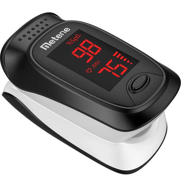 Pulse Oximeter Fingertip, Blood Oxygen Saturation Monitor with Pulse, Accuracy Heart Rate Monitor and SpO2 Meter